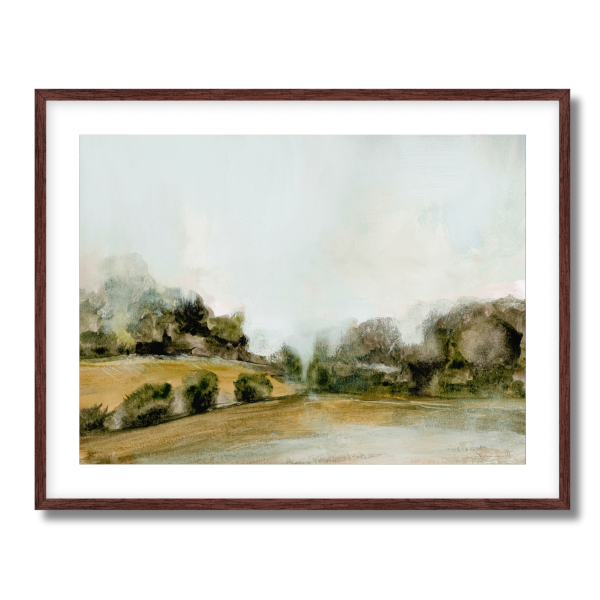 Pine Mountain Fine Art Paper Print