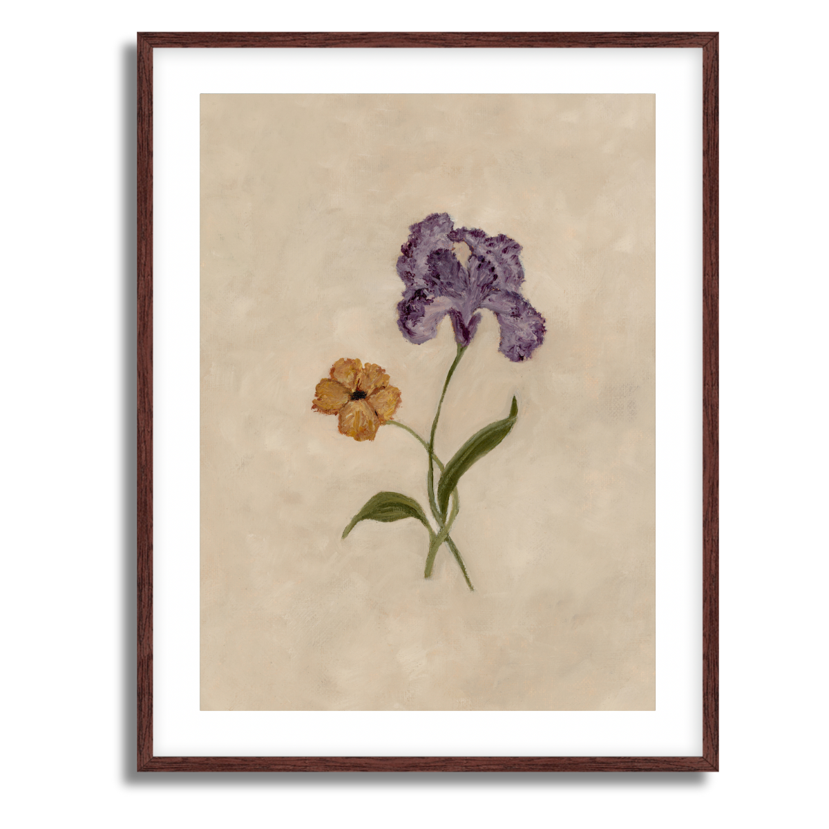 February Birth Flower Fine Art Paper Print
