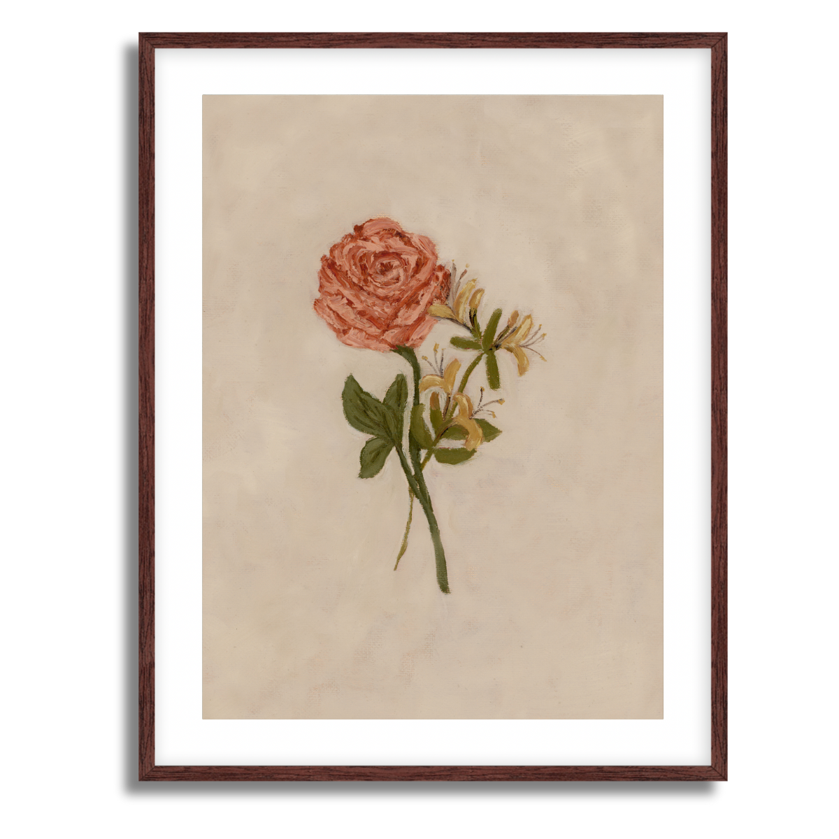 June Birth Flower Fine Art Paper Print