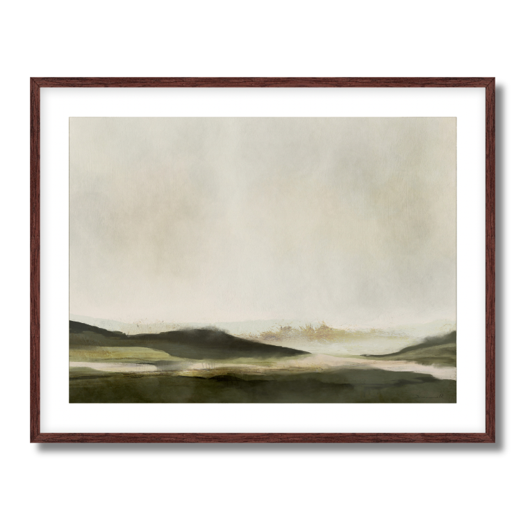 Morning Walk Fine Art Paper Print