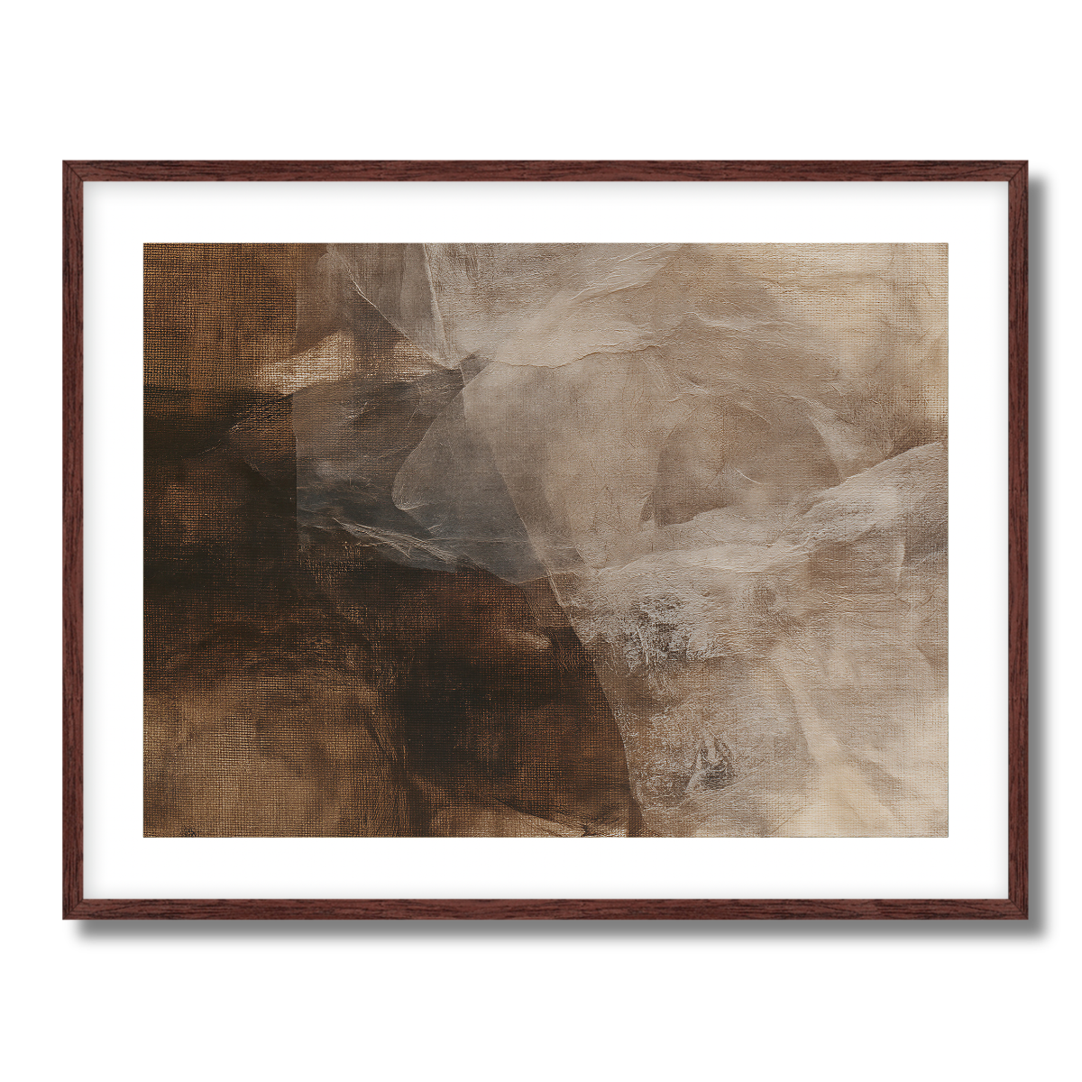 Sienna Drift Fine Art Paper Print