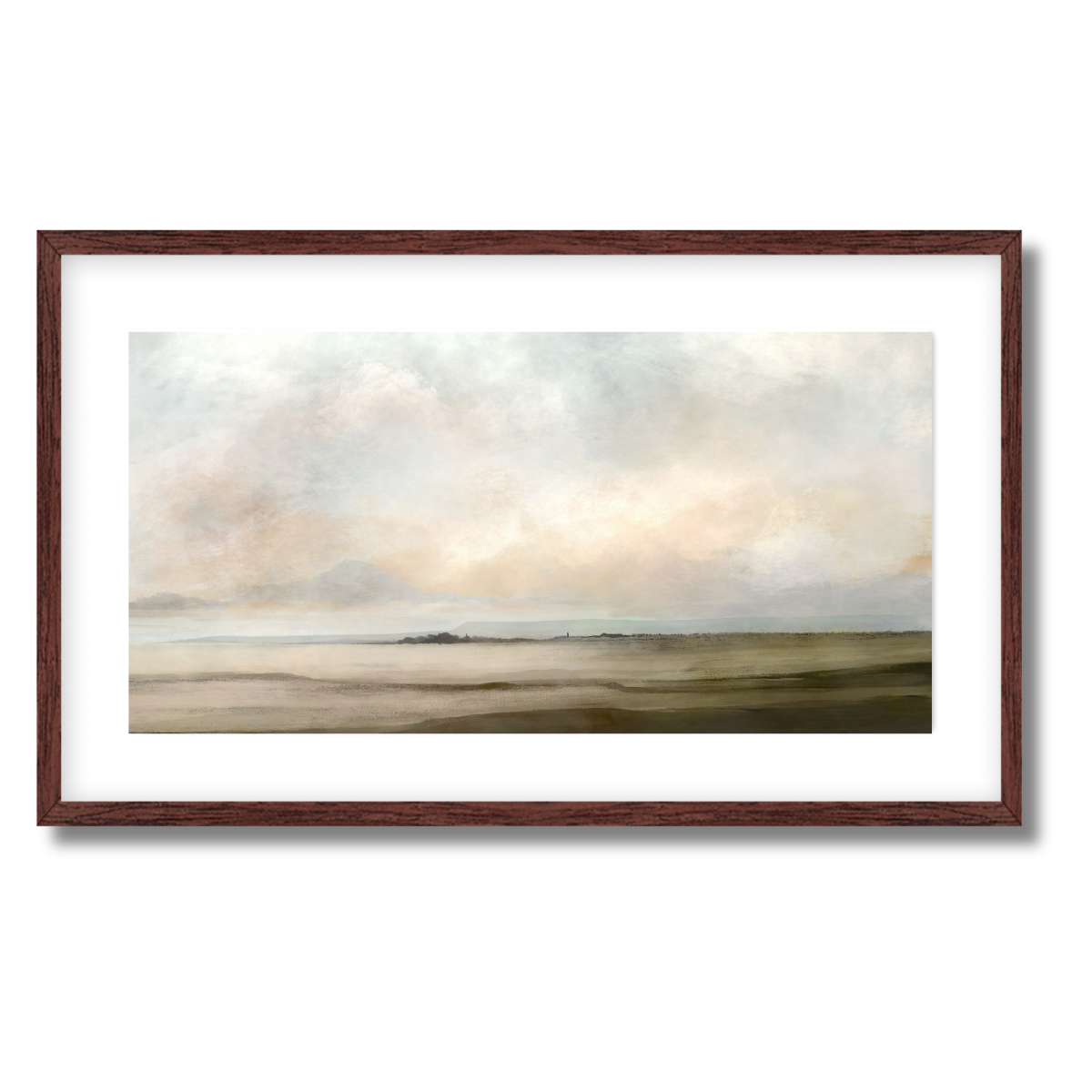 Topsham Panorama Fine Art Paper Print