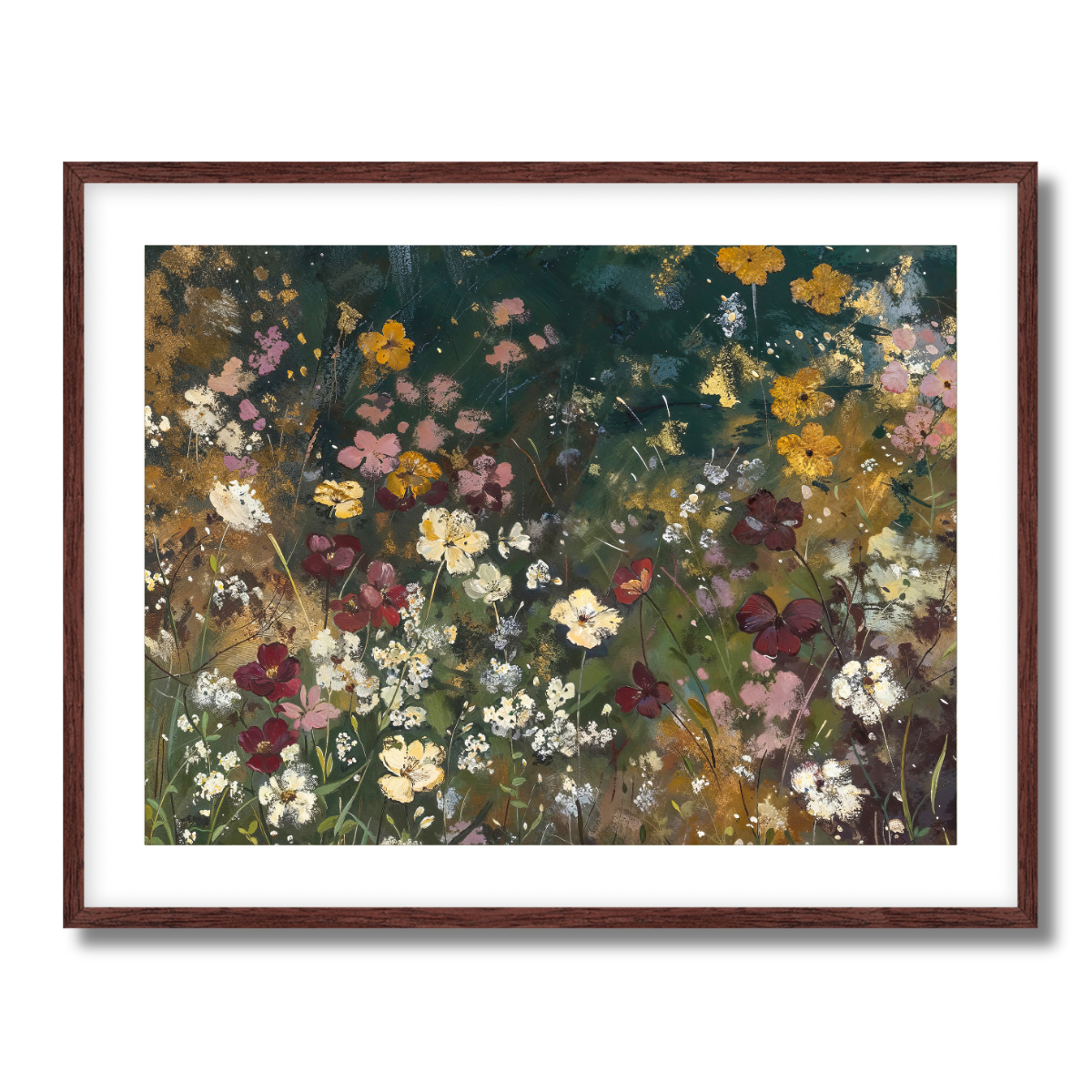 Wildflowers Fine Art Paper Print
