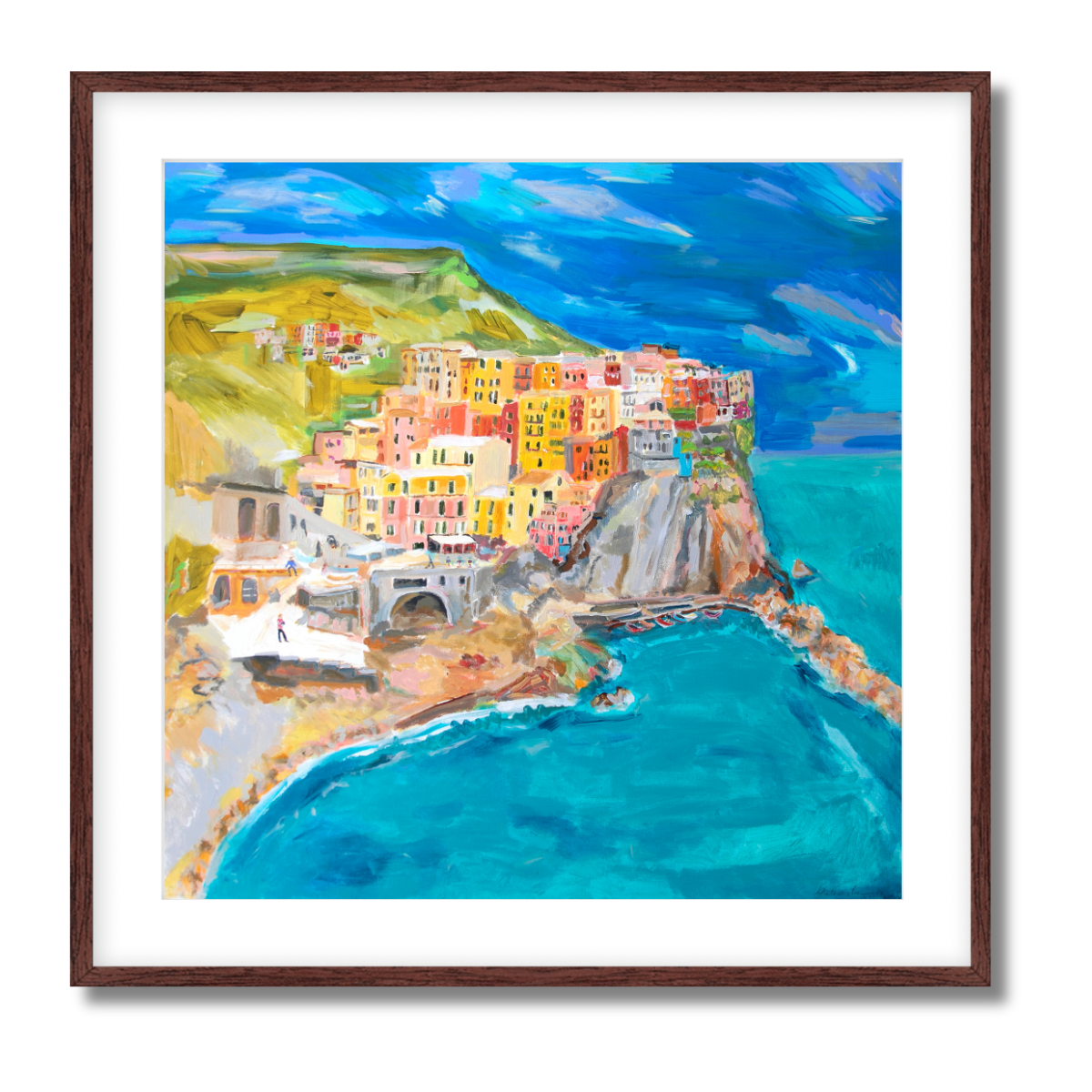 Riomaggiore Fine Art Paper Print