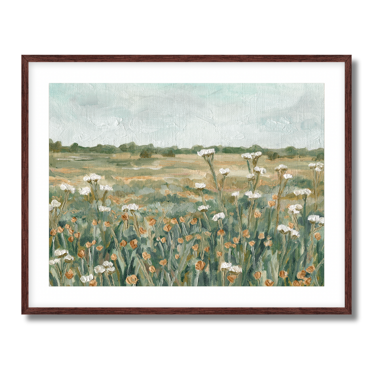 Kahle Wildflowers Fine Art Paper Print
