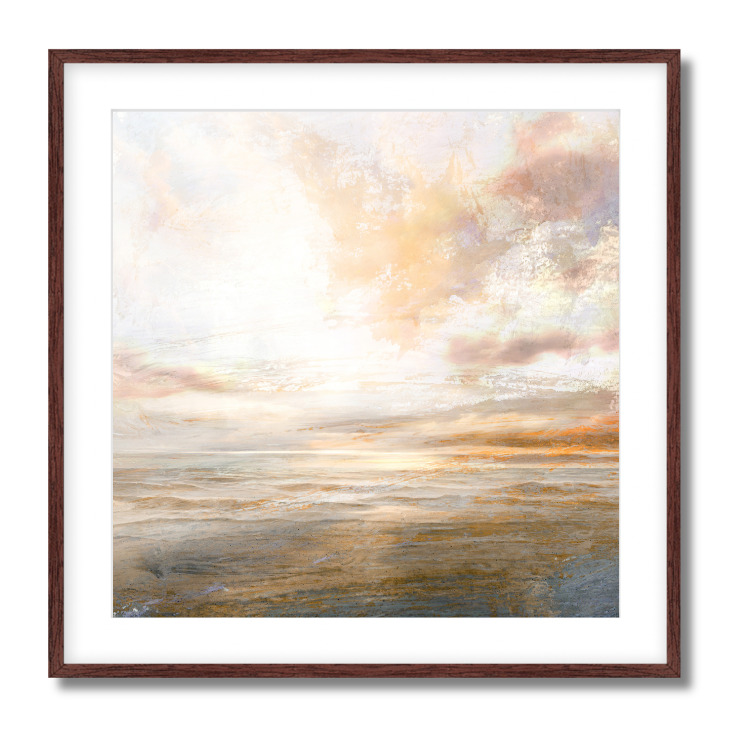 Soleil Square Fine Art Paper Print