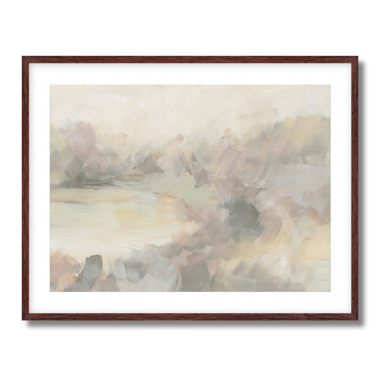 Whispering Hues Fine Art Paper Print