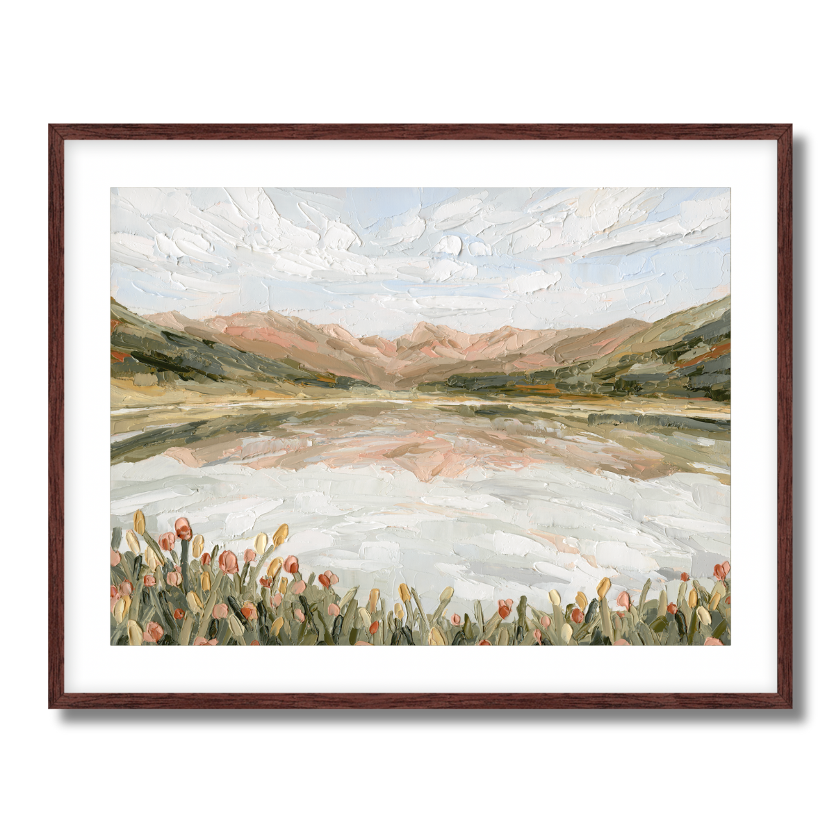 Vail Reflection Fine Art Paper Print