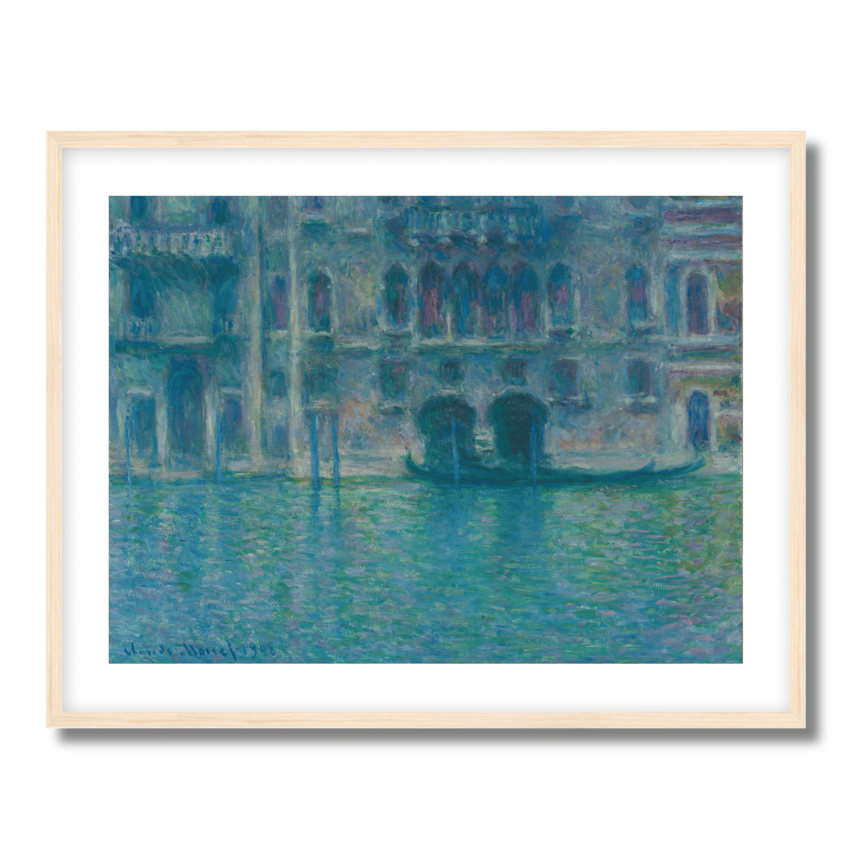 Palazzo da Mula by Claude Monet 1908 Fine Art Paper Print