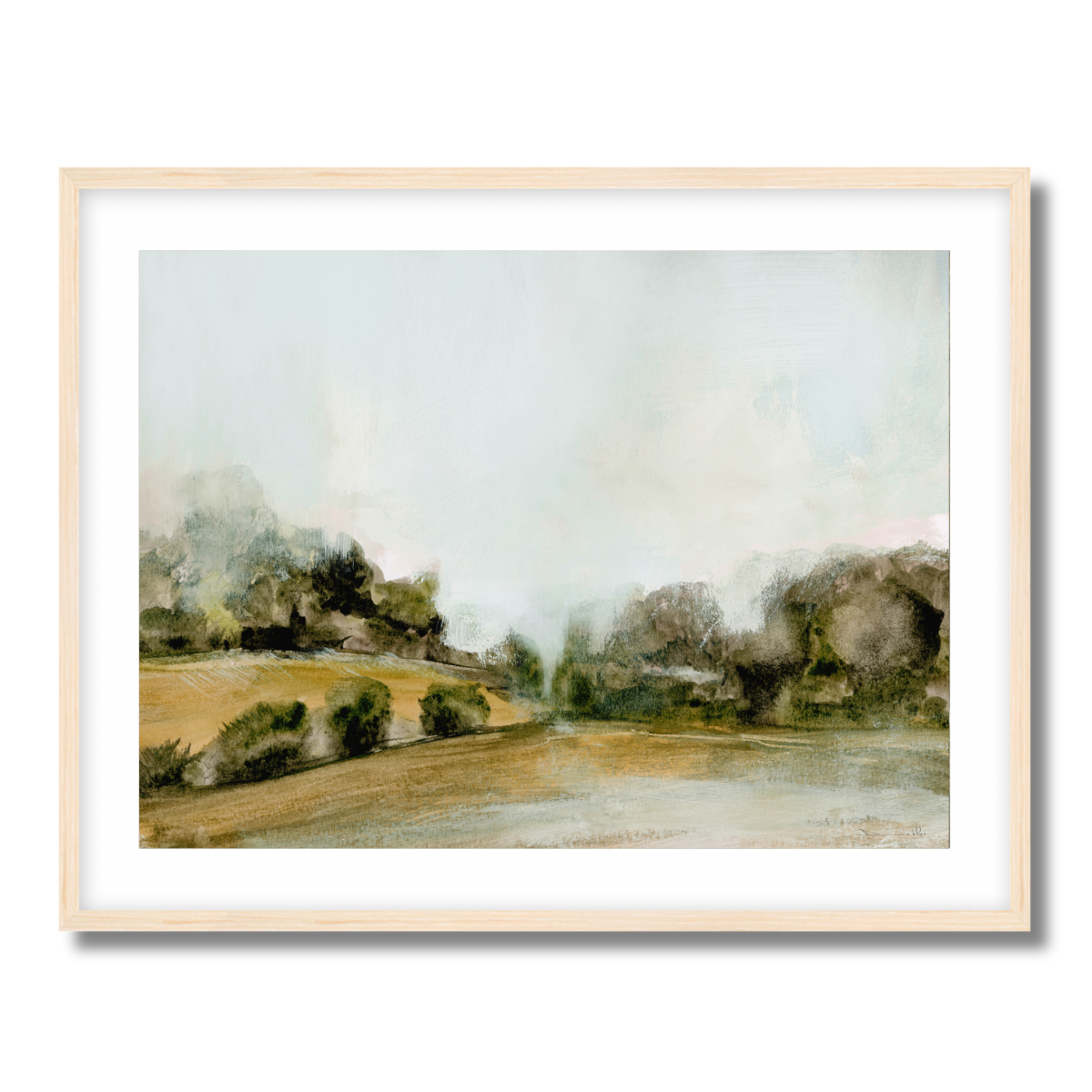 Pine Mountain Fine Art Paper Print