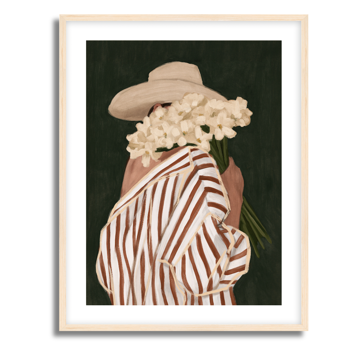 Sunday Cuttings Fine Art Paper Print
