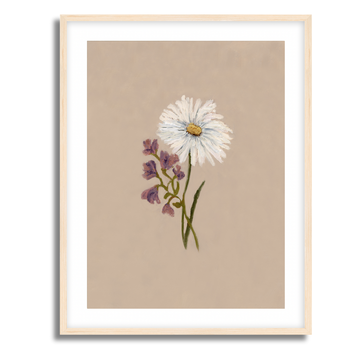 April Birth Flower Fine Art Paper Print