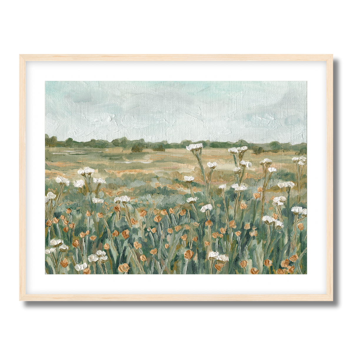 Kahle Wildflowers Fine Art Paper Print