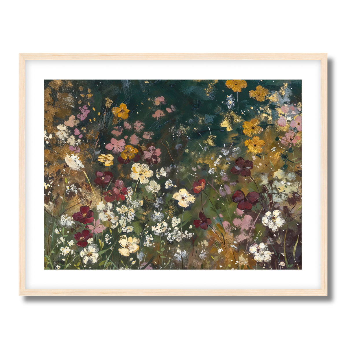 Wildflowers Fine Art Paper Print