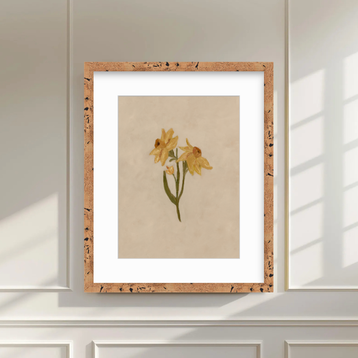 March Birth Flower Premium Fine Art Paper Print
