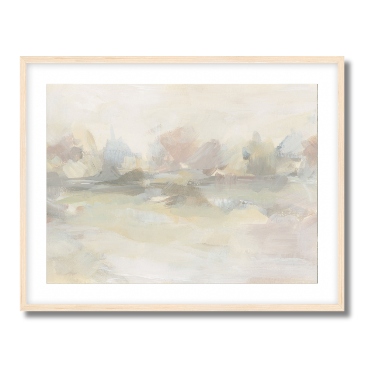 Soft Horizons Fine Art Paper Print