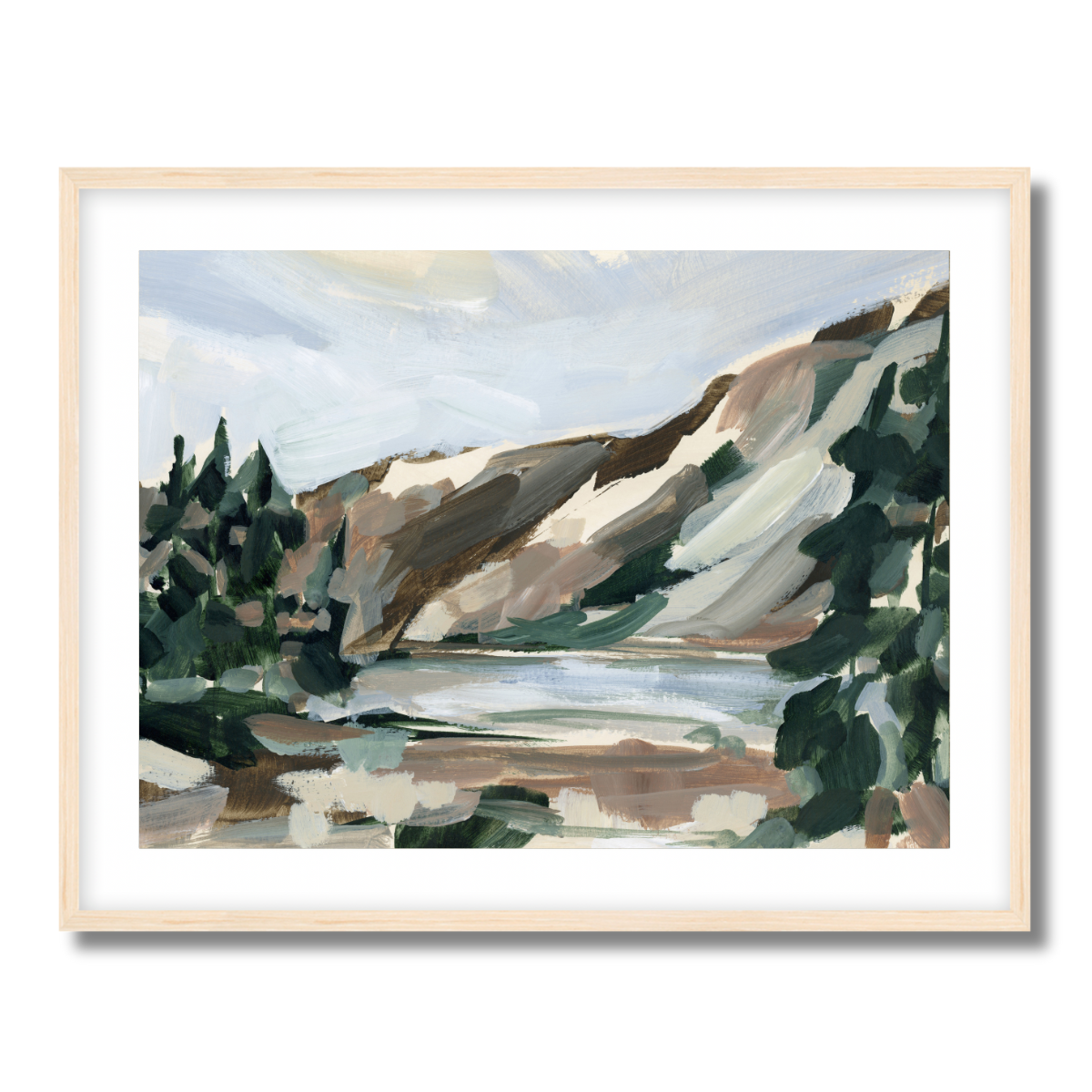 On the Water Fine Art Paper Print