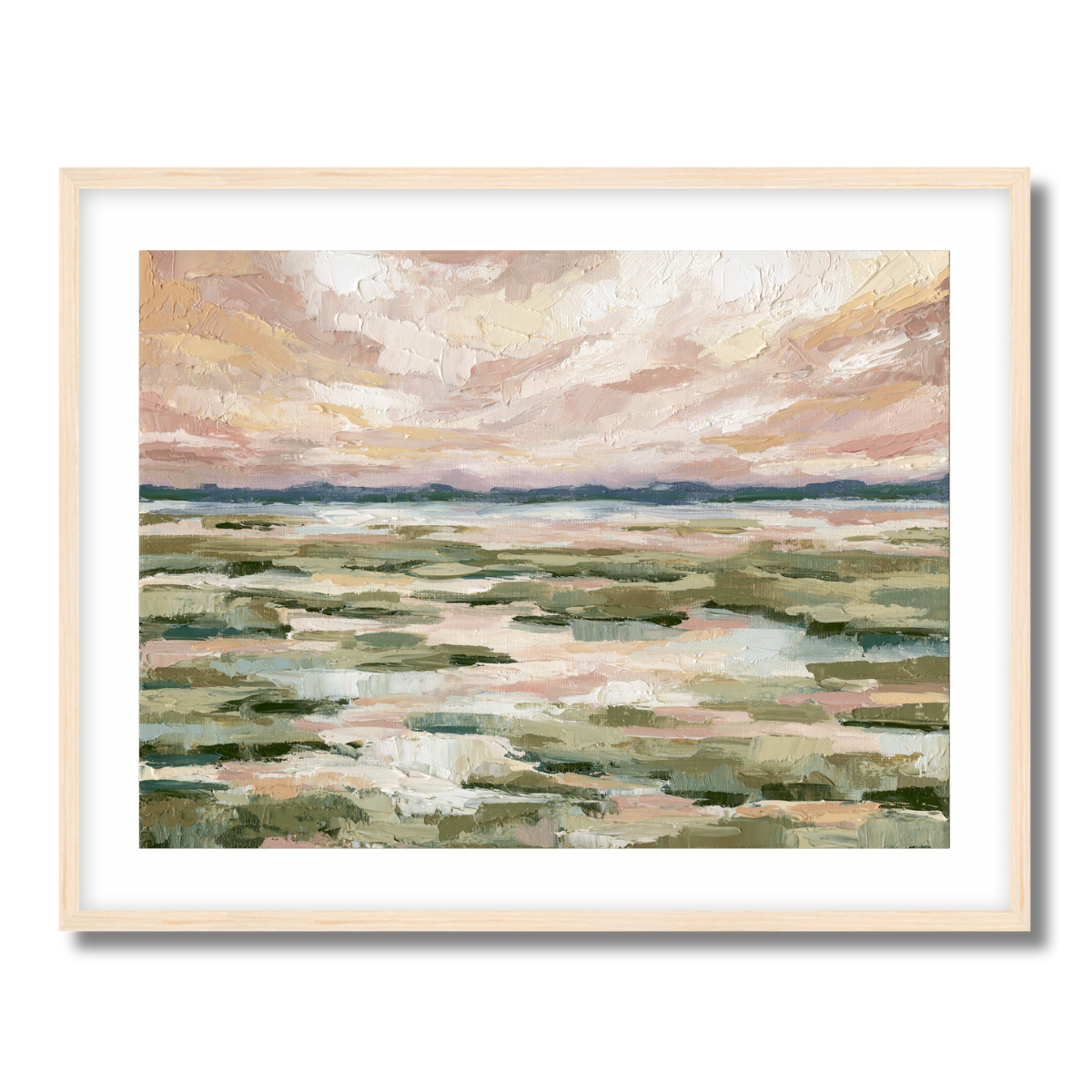 Marsh Tide Fine Art Paper Print
