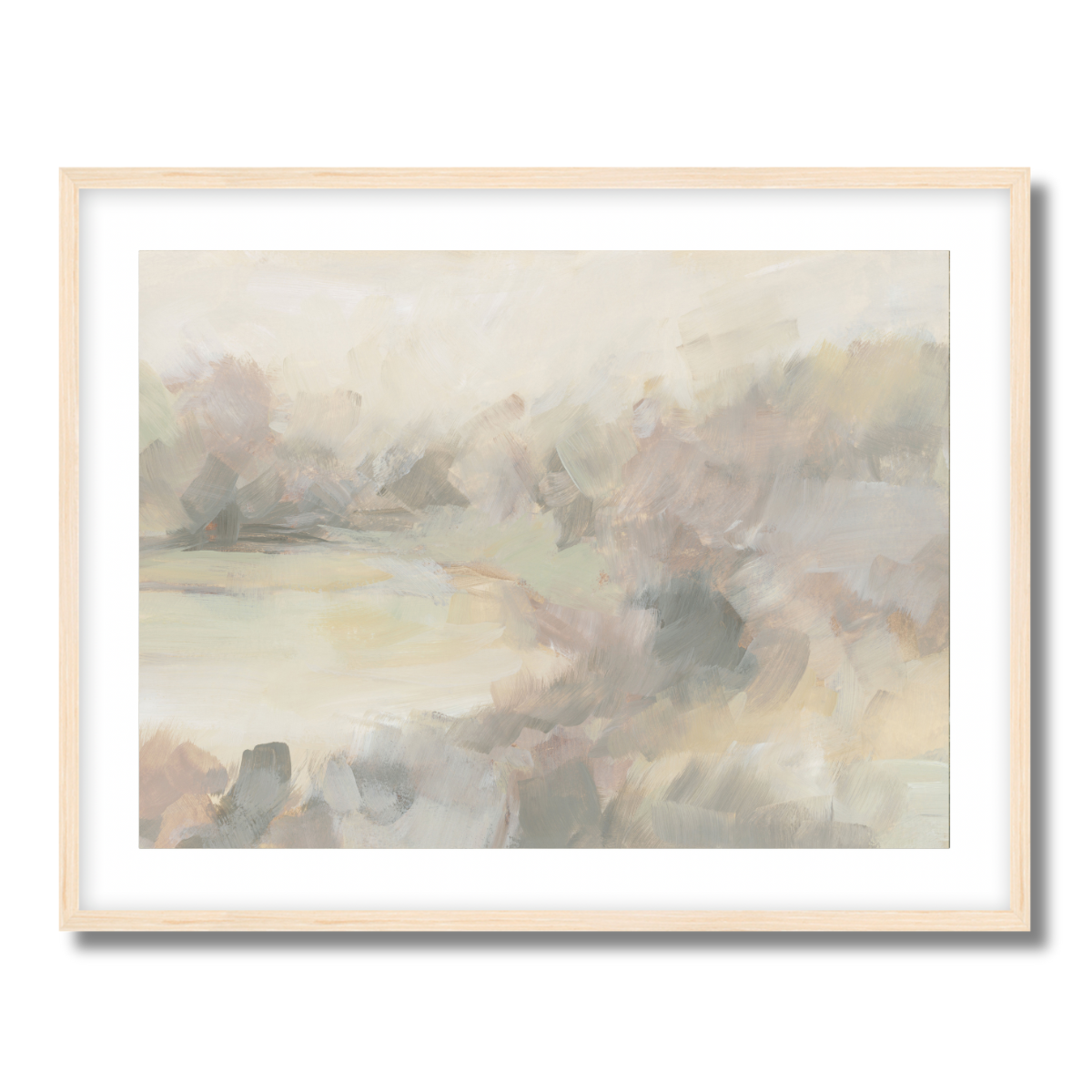 Whispering Hues Fine Art Paper Print