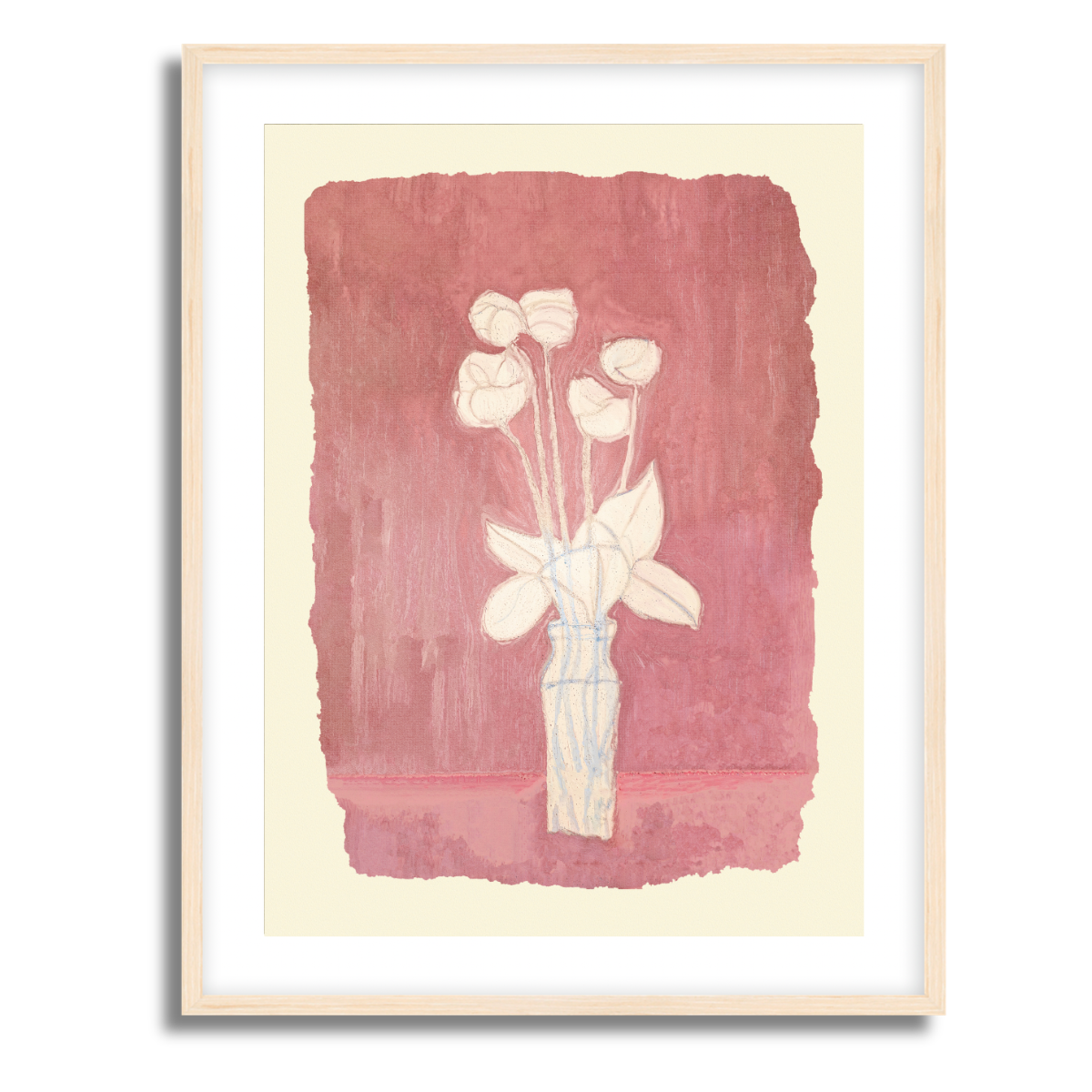 Floral Pink Fine Art Paper Print