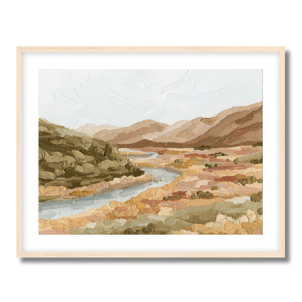 River Bend Fine Art Paper Print