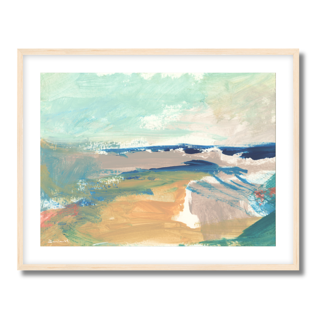 Splashed Fine Art Paper Print