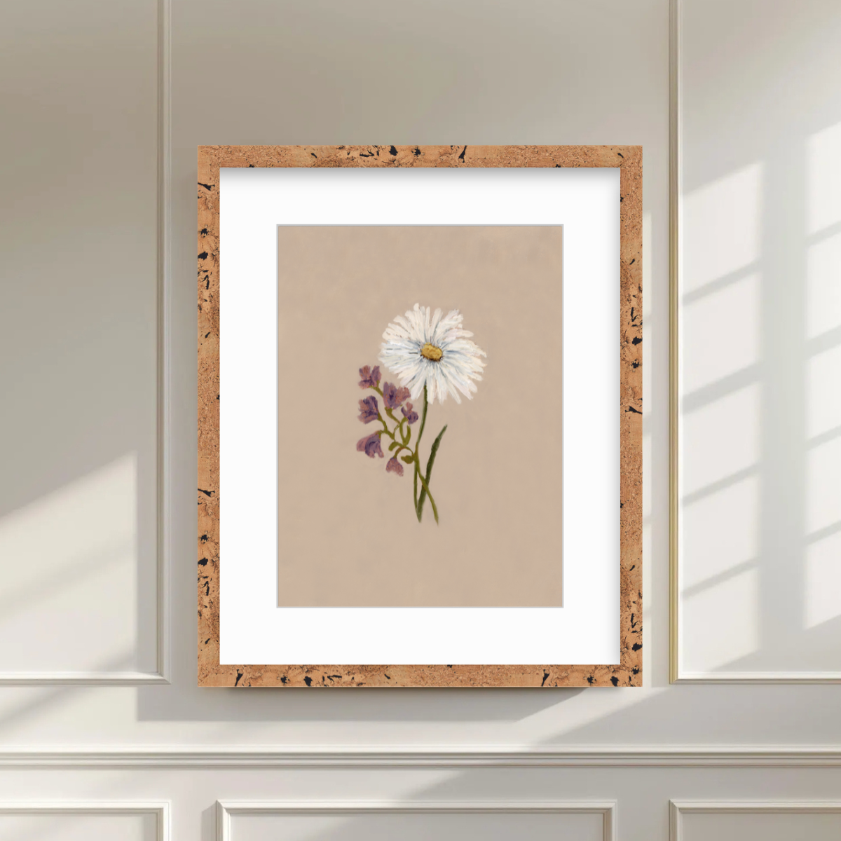 April Birth Flower Premium Fine Art Paper Print