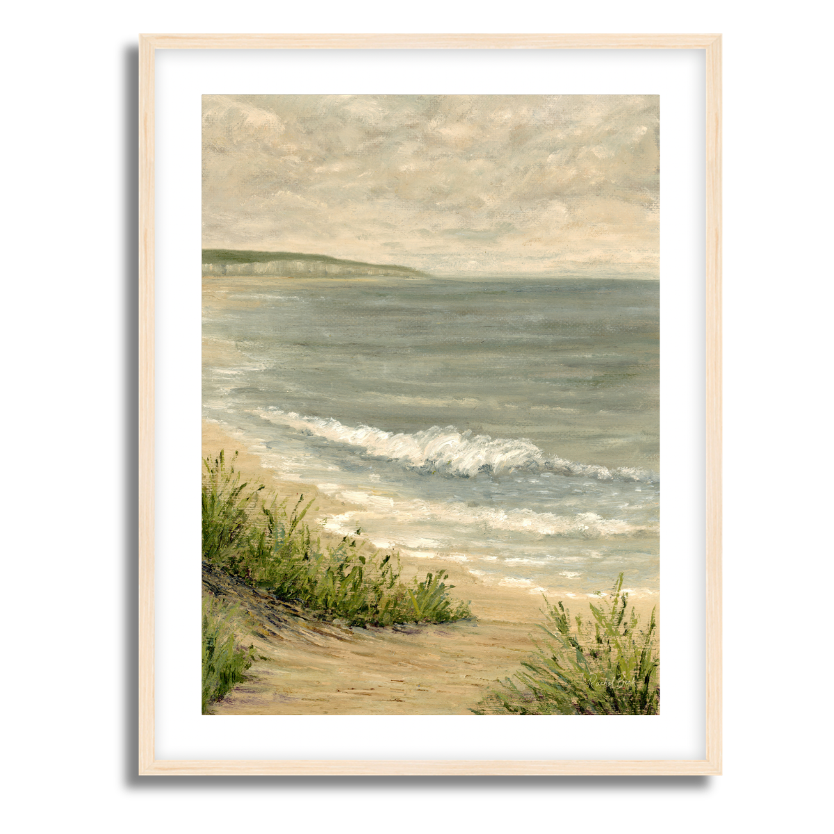 Coastal Path Fine Art Paper Print