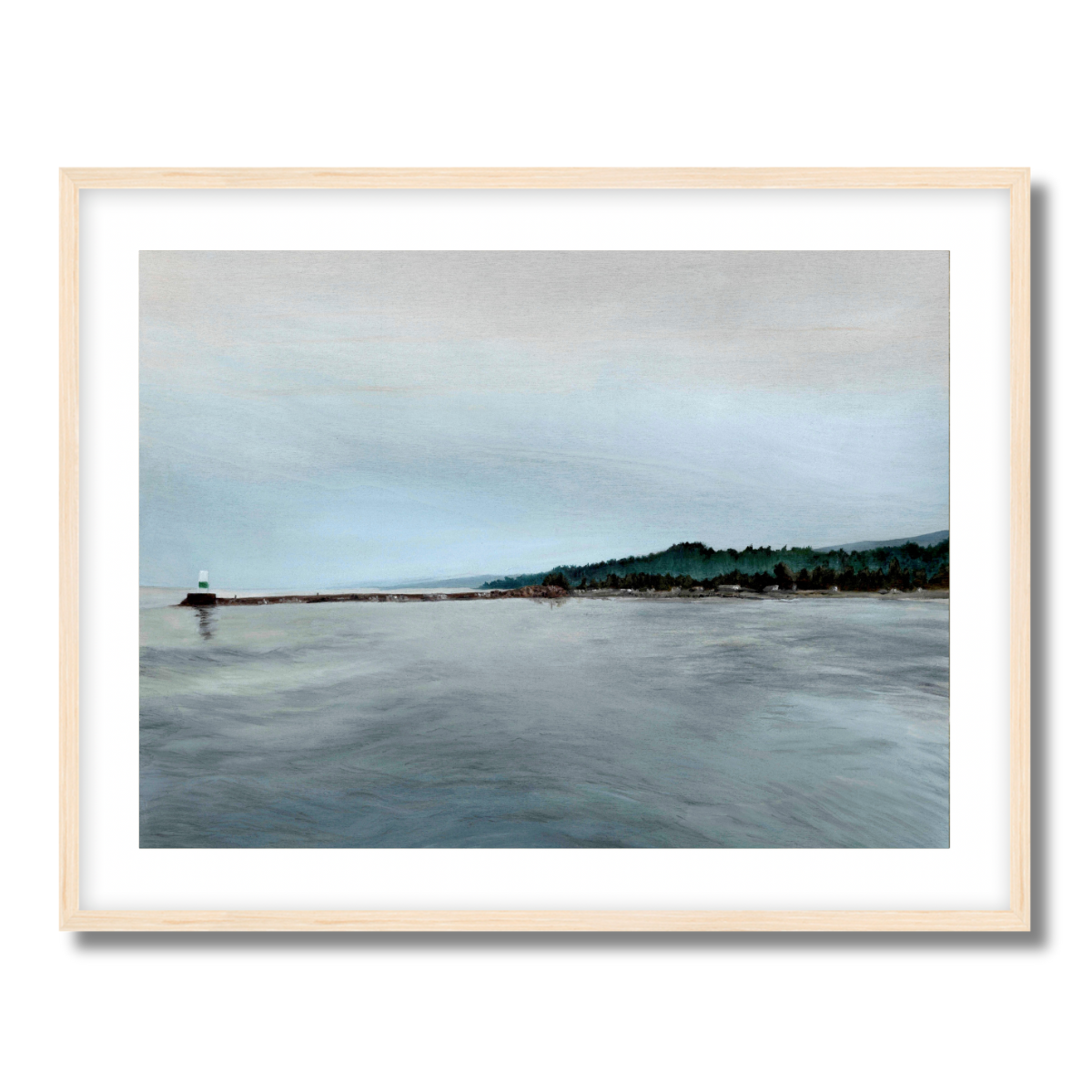 The Rocky Lighthouse Fine Art Paper Print