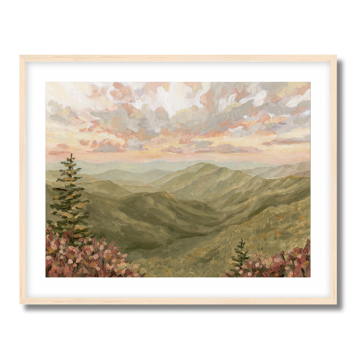 Shining Rock Fine Art Paper Print