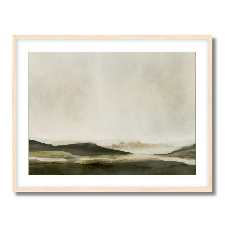 Morning Walk Fine Art Paper Print
