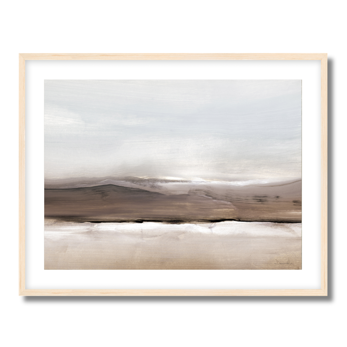 Country Landscape Fine Art Paper Print