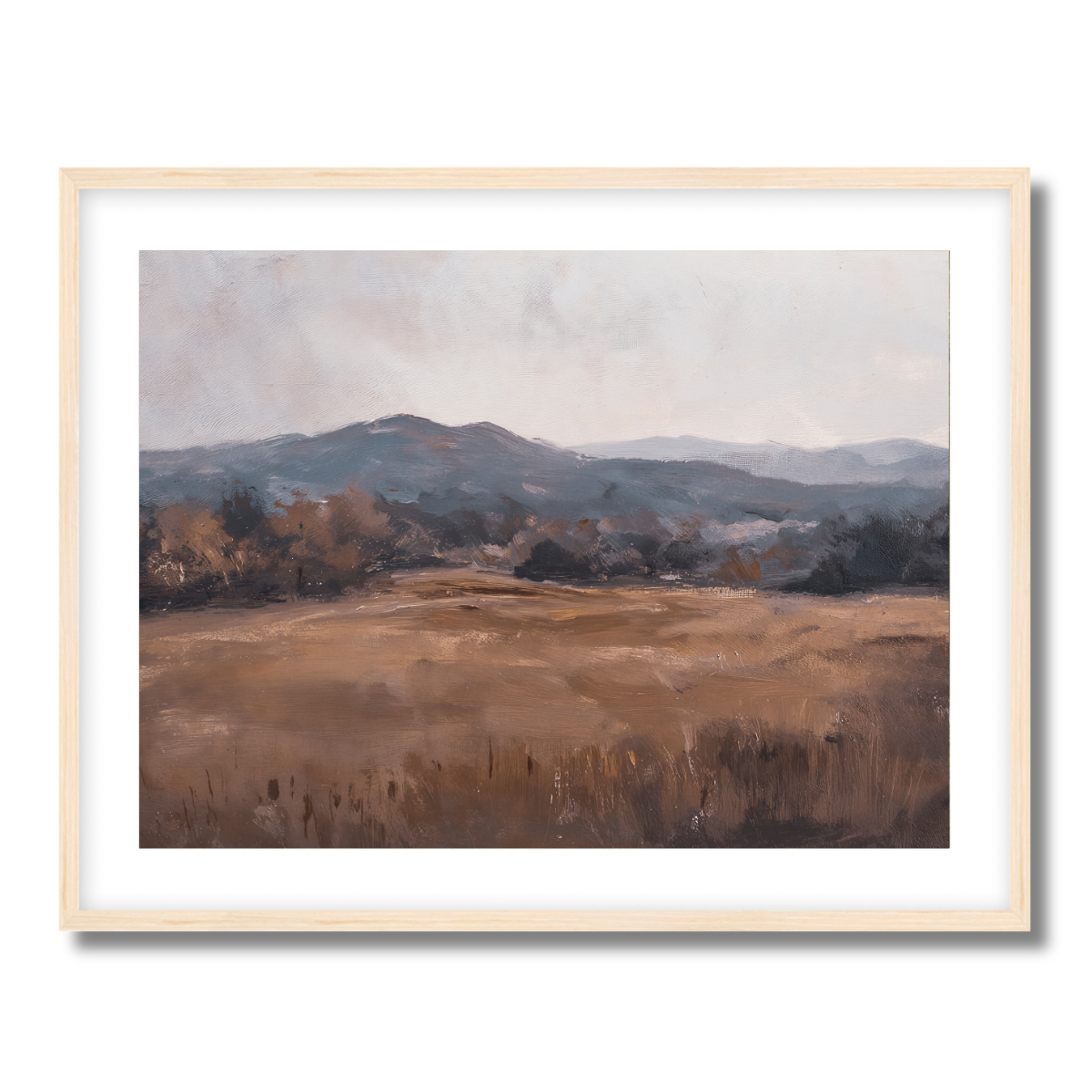 Moody Landscape Fine Art Paper Print