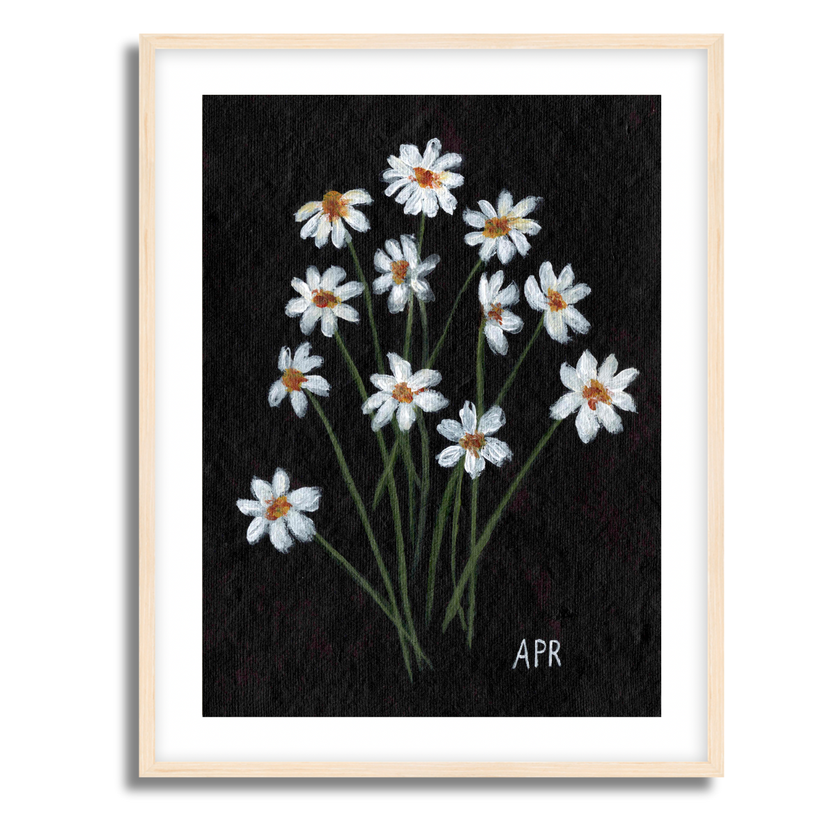 We Remember April Birth Flower Fine Art Paper Print