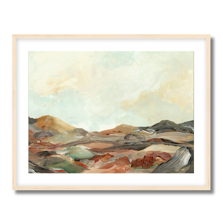 Hills Fine Art Paper Print