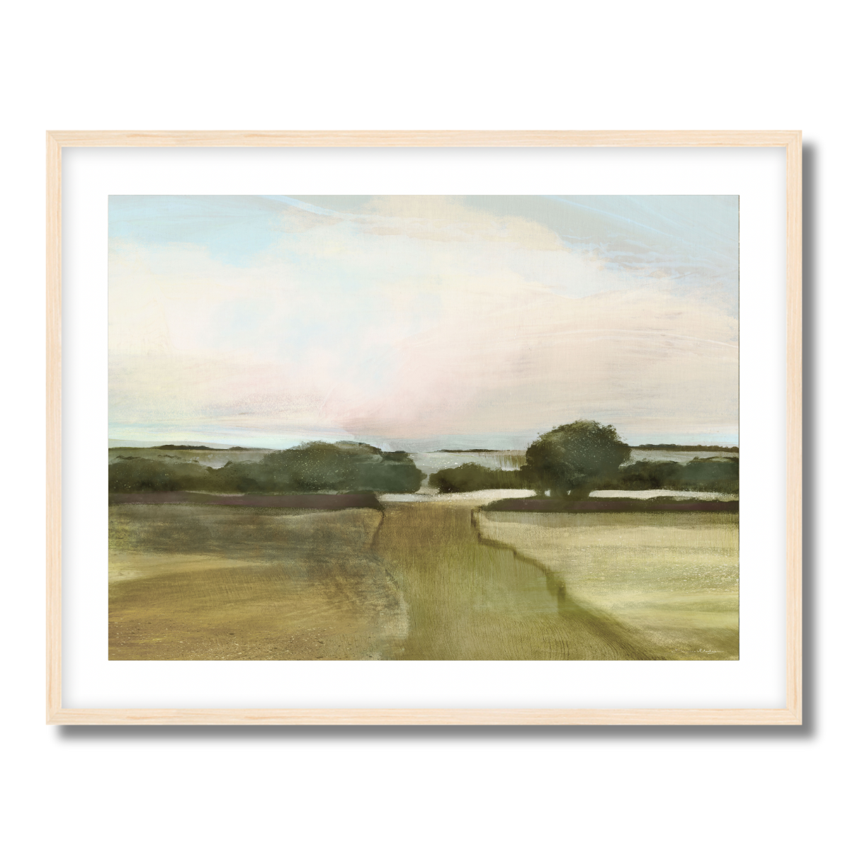 Oak View Fine Art Paper Print