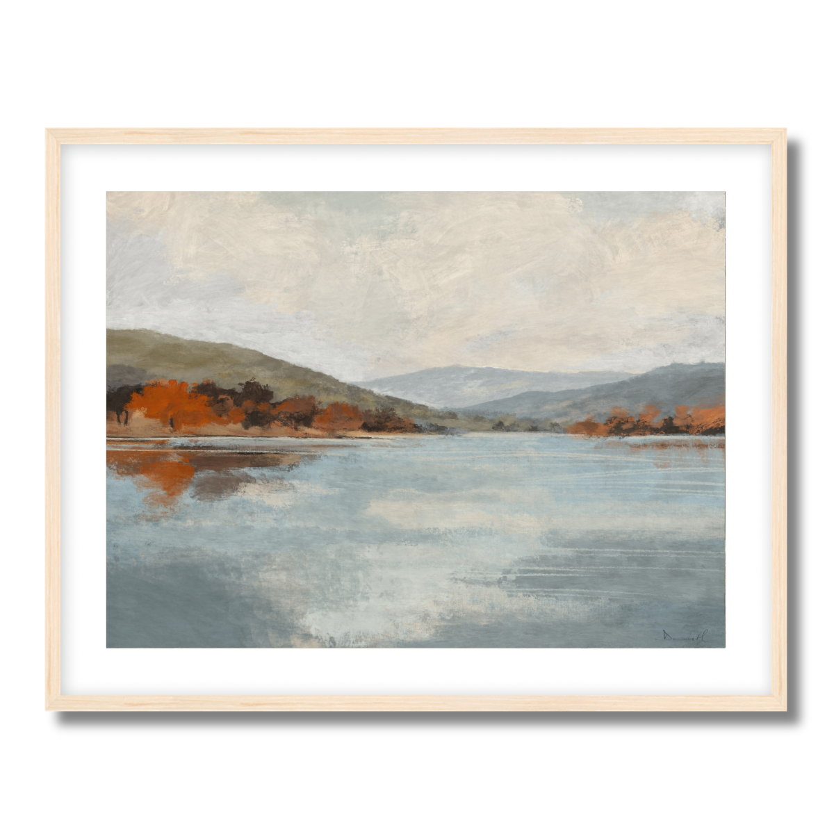 Autumn Waters Fine Art Paper Print
