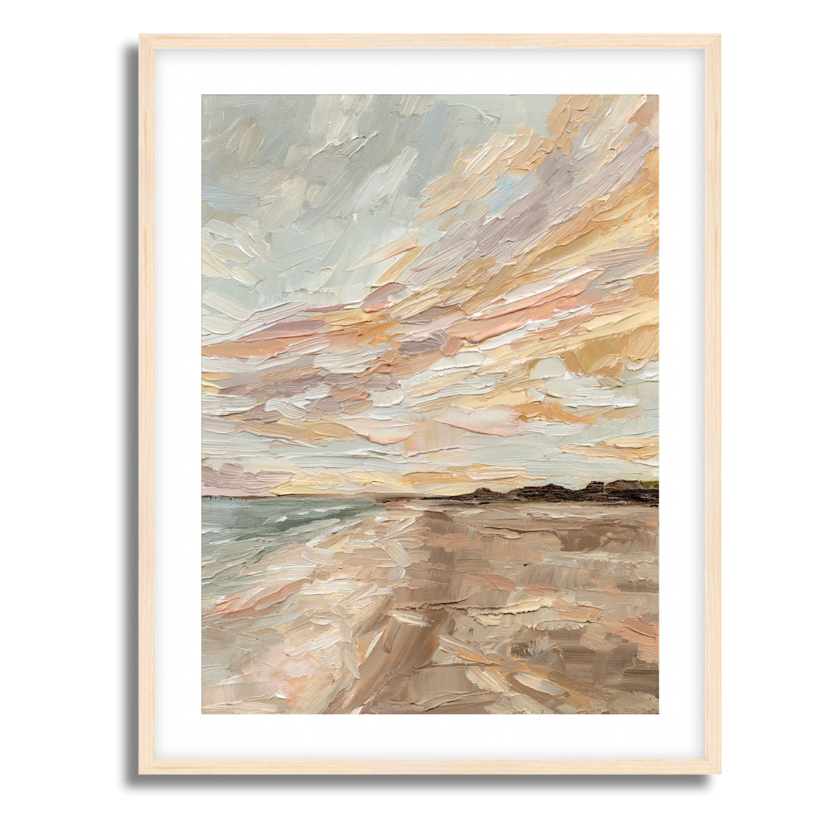 Looking For Seashells Fine Art Paper Print