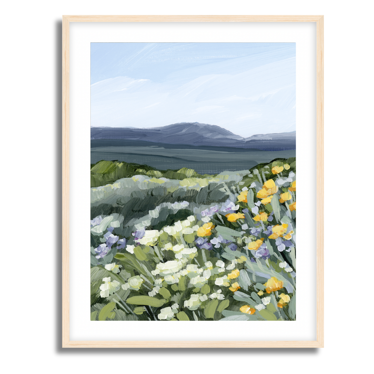 Buffalo Mountain Fine Art Paper Print