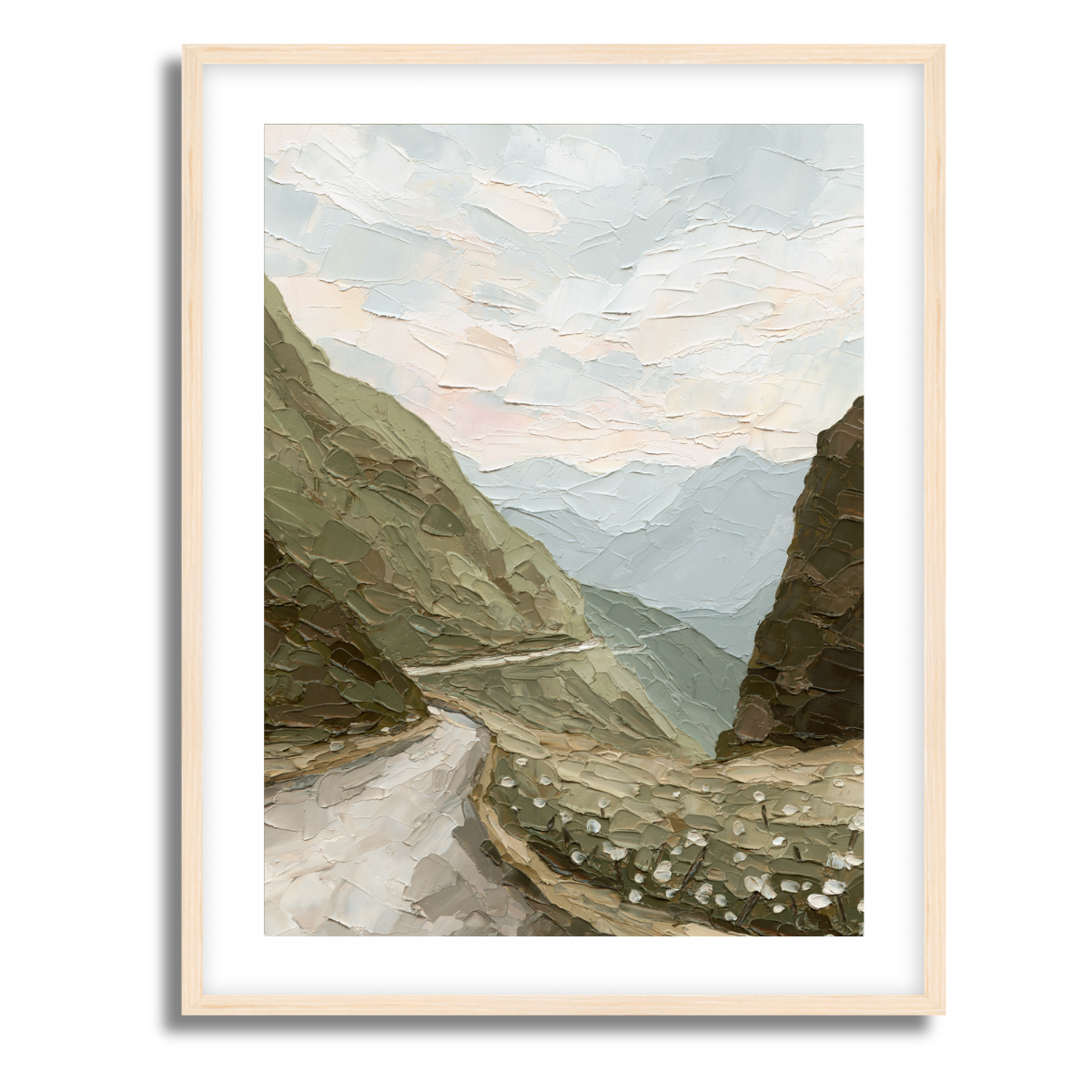 Country Roads Fine Art Paper Print