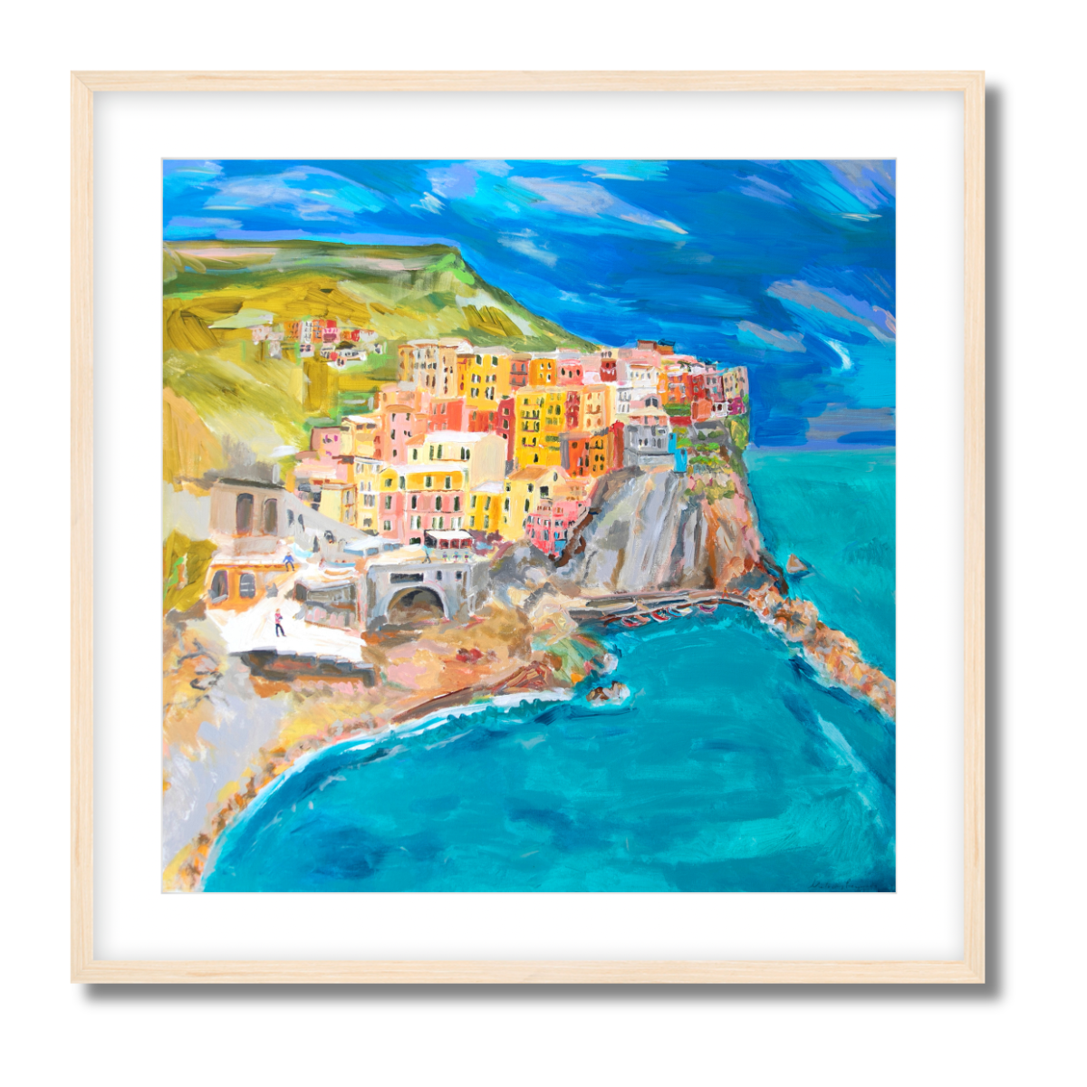 Riomaggiore Fine Art Paper Print