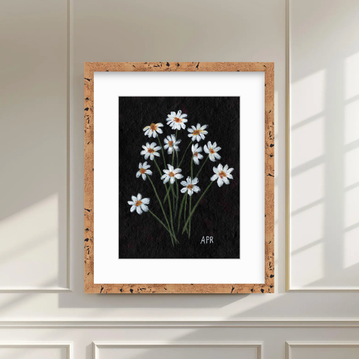 We Remember April Birth Flower Premium Fine Art Paper Print
