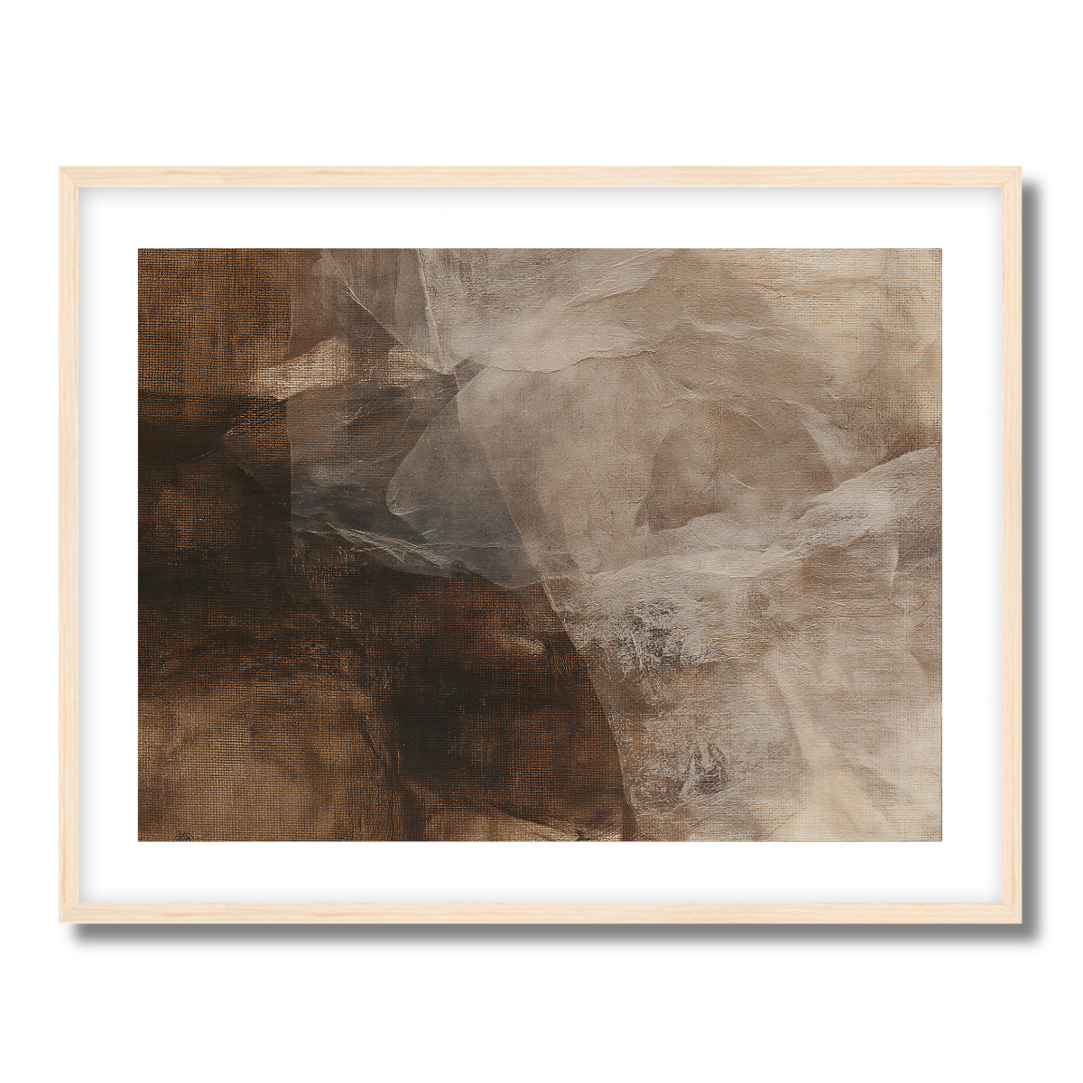 Sienna Drift Fine Art Paper Print
