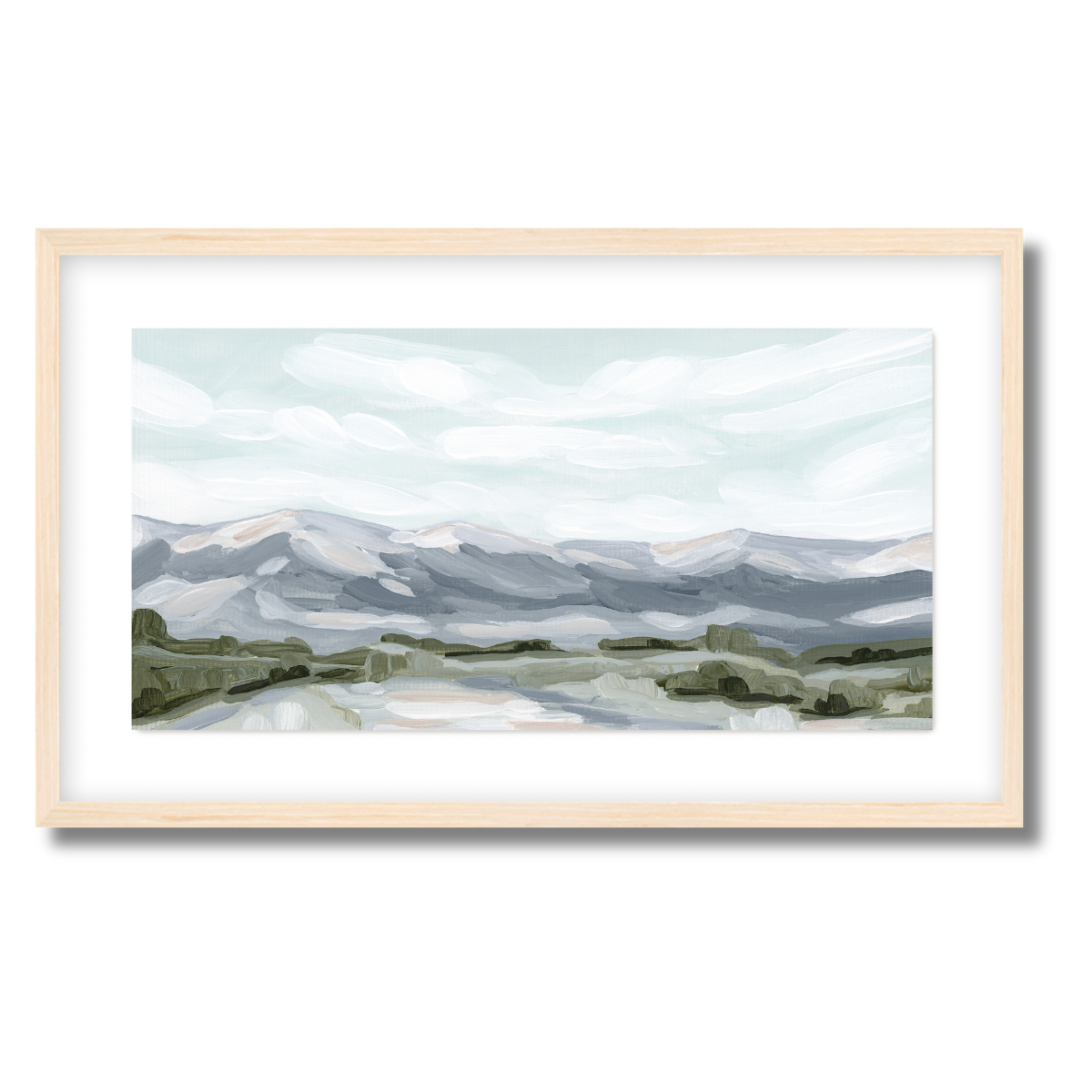 Breckenridge Panorama Fine Art Paper Print