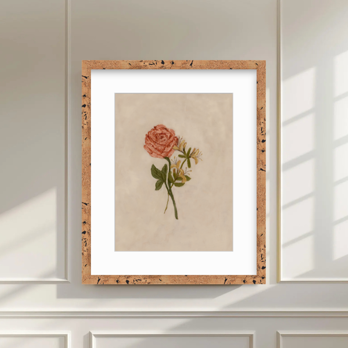 June Birth Flower Premium Fine Art Paper Print