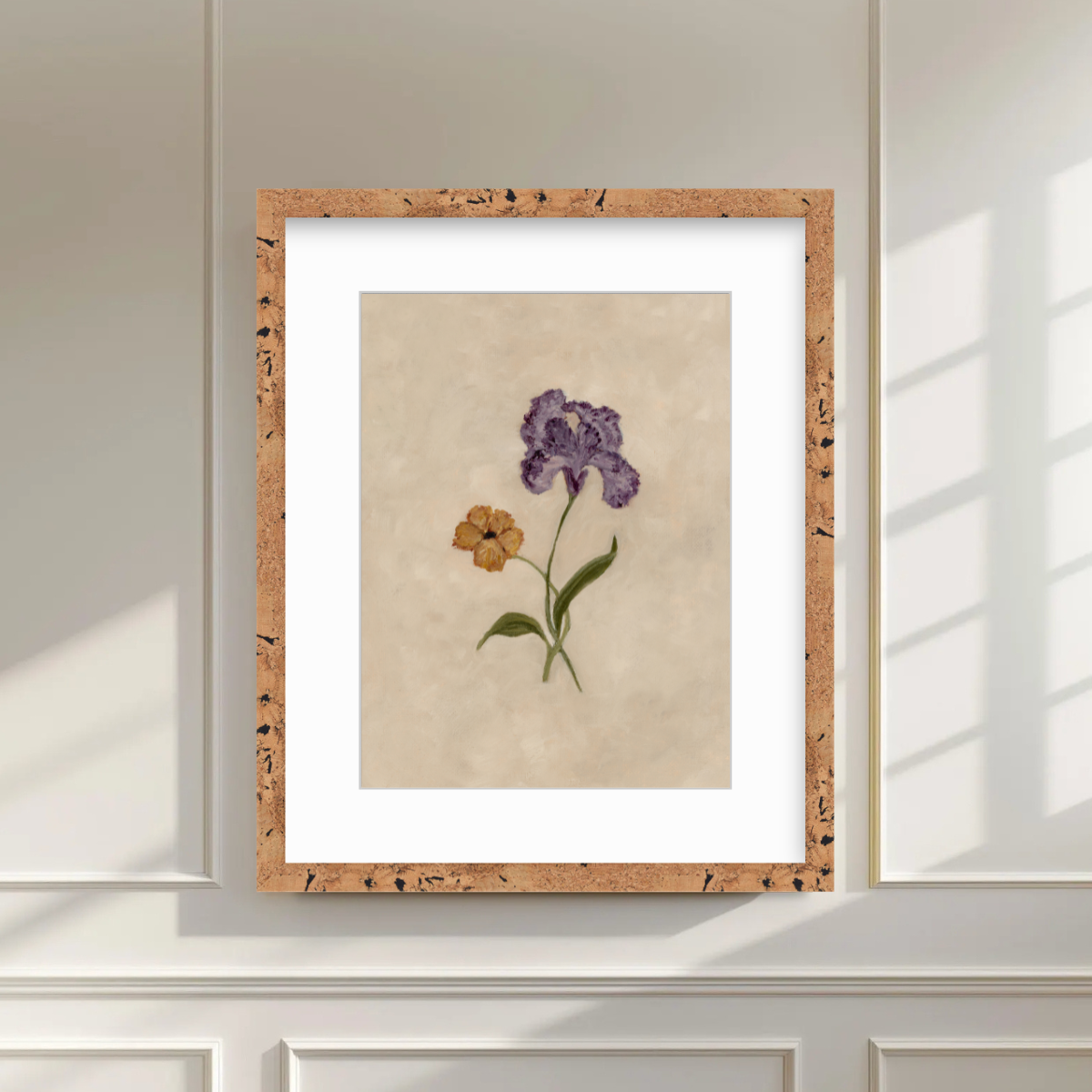 February Birth Flower Premium Fine Art Paper Print