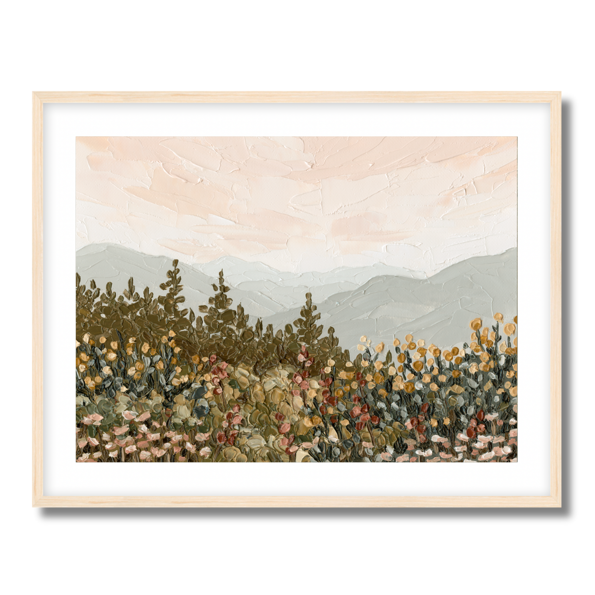 Appalachian Sunrise Fine Art Paper Print