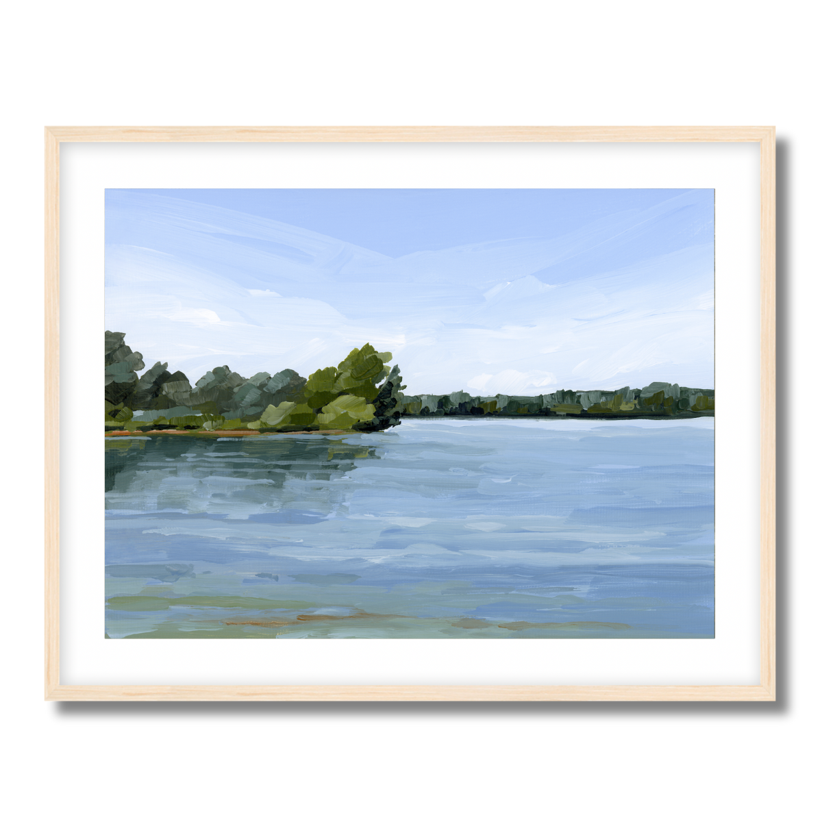 Over the Water Fine Art Paper Print