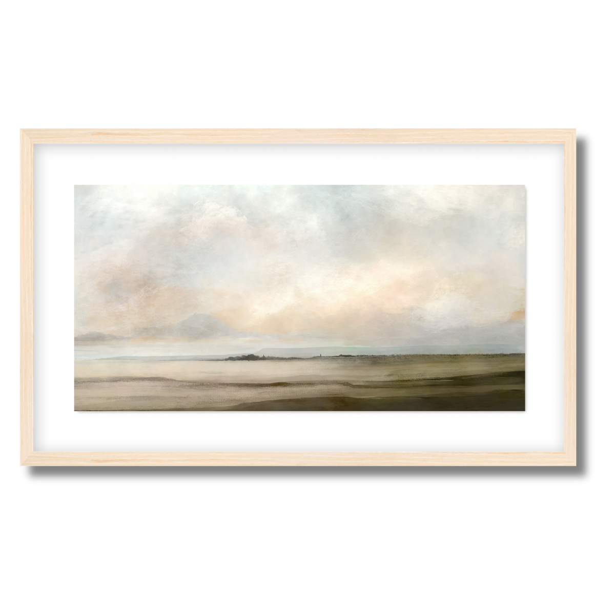 Topsham Panorama Fine Art Paper Print