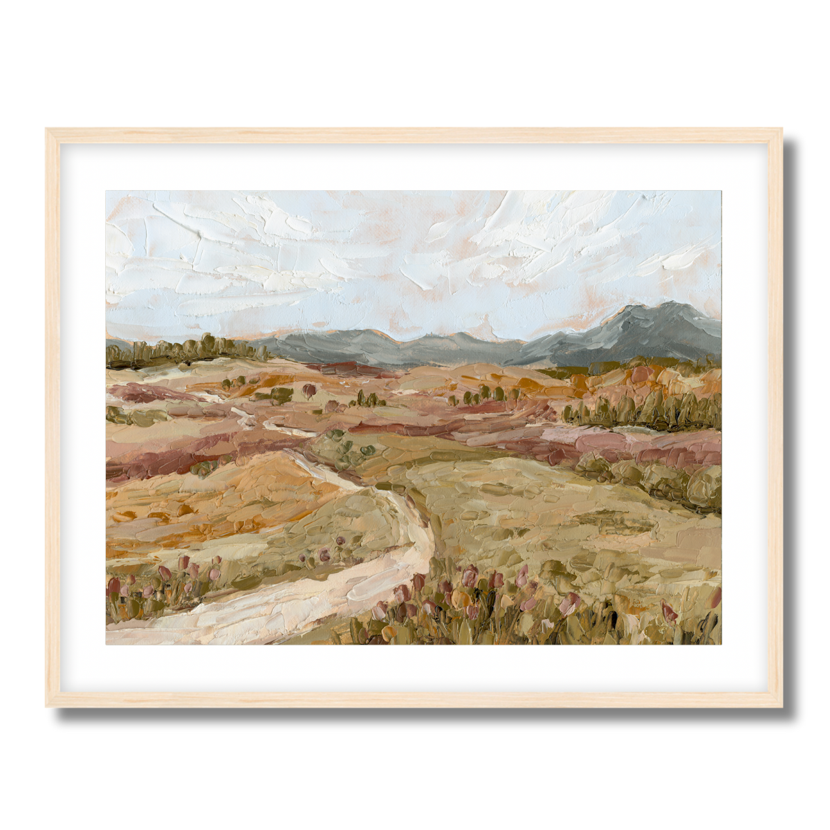 A Familiar Path Fine Art Paper Print